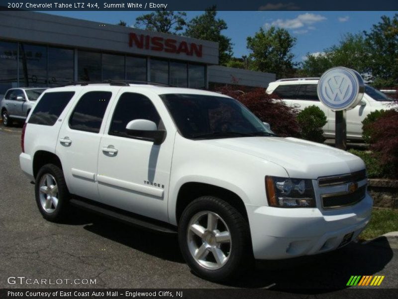 Summit White / Ebony 2007 Chevrolet Tahoe LTZ 4x4