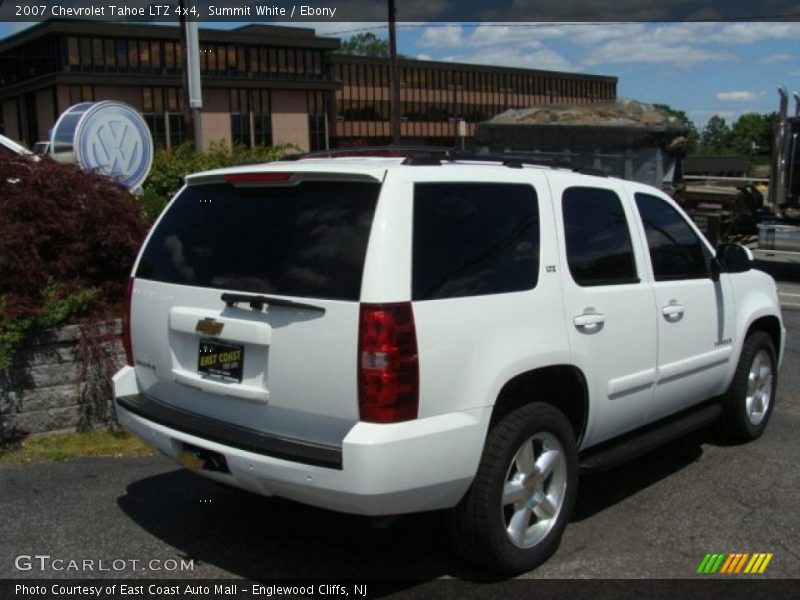 Summit White / Ebony 2007 Chevrolet Tahoe LTZ 4x4