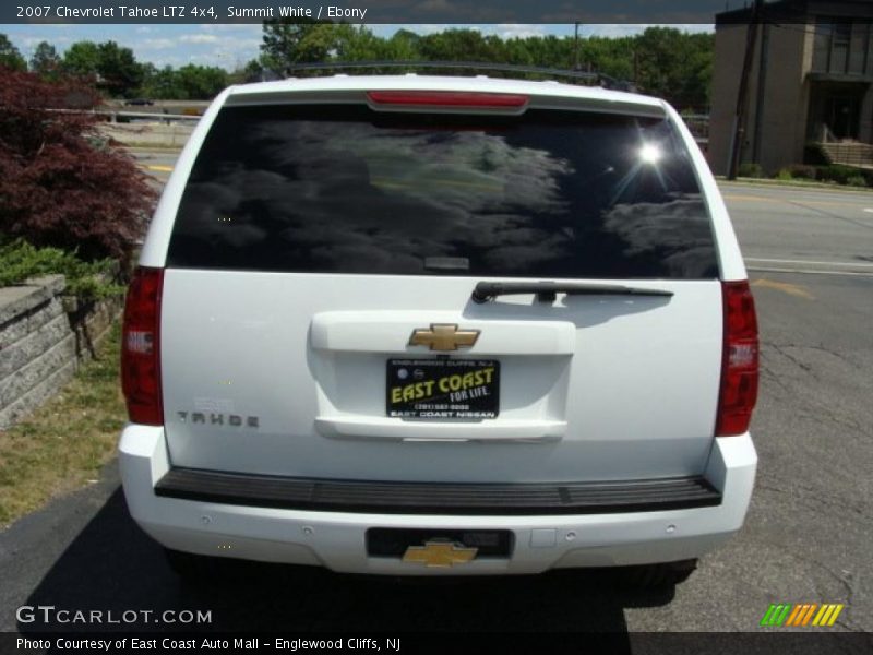 Summit White / Ebony 2007 Chevrolet Tahoe LTZ 4x4