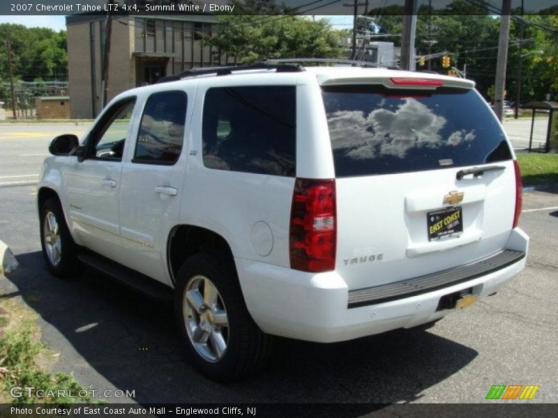 Summit White / Ebony 2007 Chevrolet Tahoe LTZ 4x4