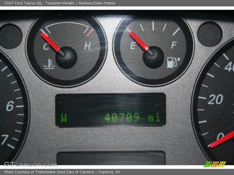 Tungsten Metallic / Medium/Dark Pebble 2007 Ford Taurus SEL
