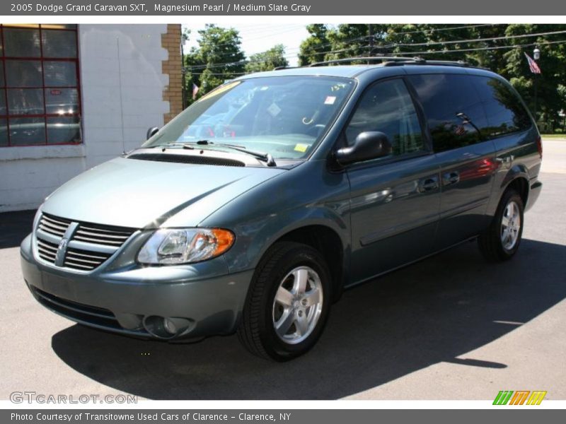 Magnesium Pearl / Medium Slate Gray 2005 Dodge Grand Caravan SXT