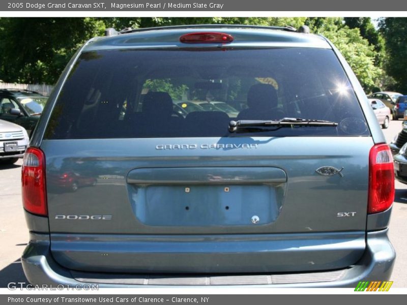 Magnesium Pearl / Medium Slate Gray 2005 Dodge Grand Caravan SXT