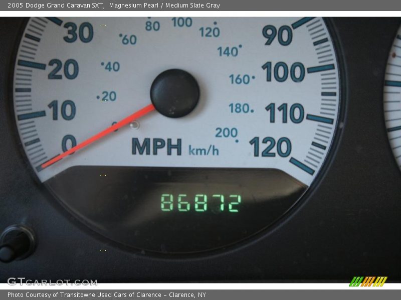 Magnesium Pearl / Medium Slate Gray 2005 Dodge Grand Caravan SXT