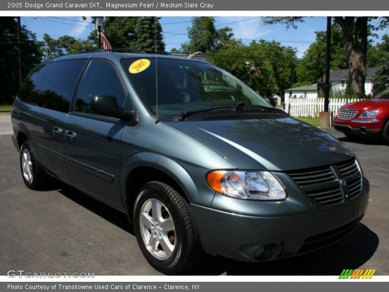 Magnesium Pearl / Medium Slate Gray 2005 Dodge Grand Caravan SXT