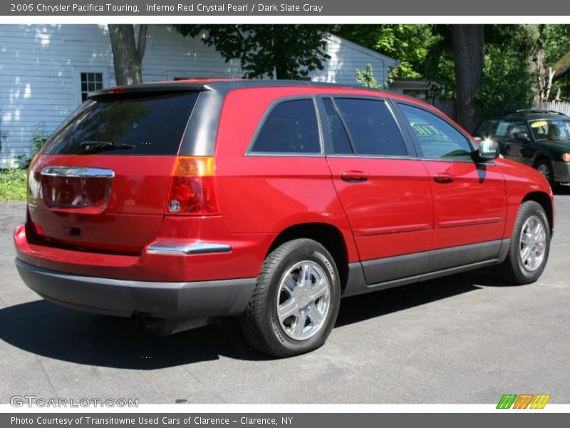 Inferno Red Crystal Pearl / Dark Slate Gray 2006 Chrysler Pacifica Touring