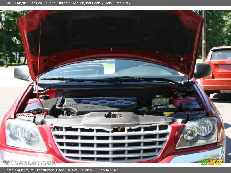 Inferno Red Crystal Pearl / Dark Slate Gray 2006 Chrysler Pacifica Touring