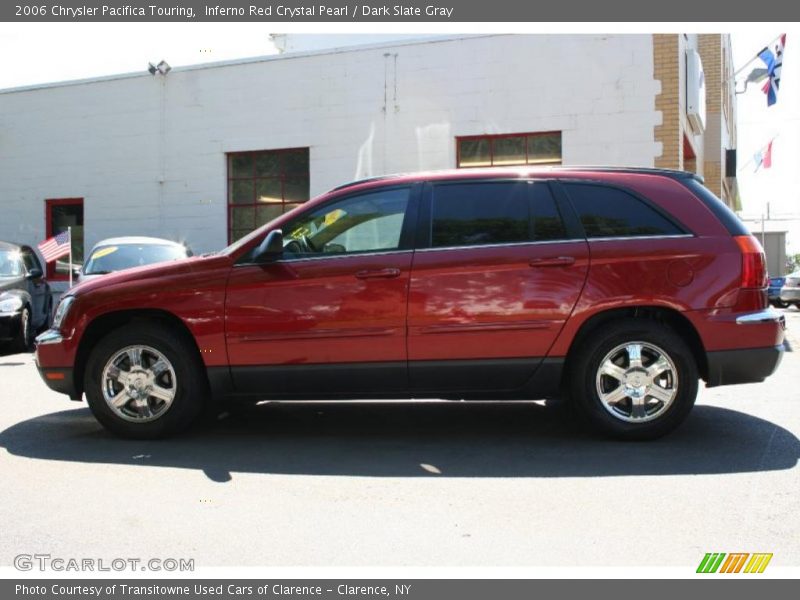 Inferno Red Crystal Pearl / Dark Slate Gray 2006 Chrysler Pacifica Touring