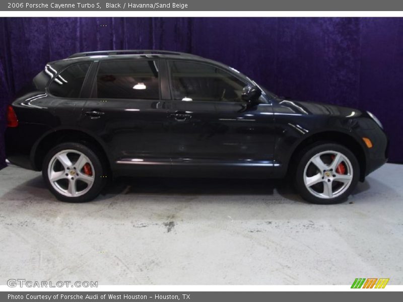 Black / Havanna/Sand Beige 2006 Porsche Cayenne Turbo S