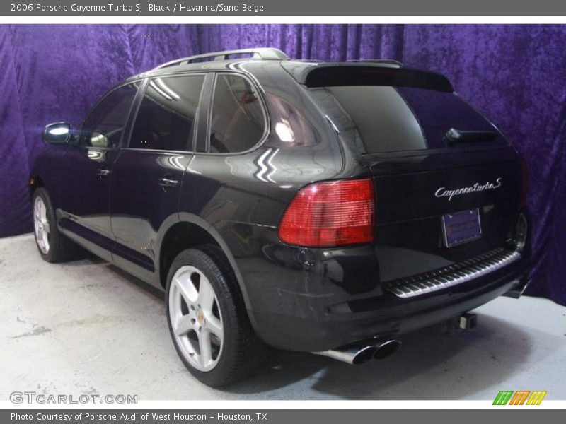 Black / Havanna/Sand Beige 2006 Porsche Cayenne Turbo S