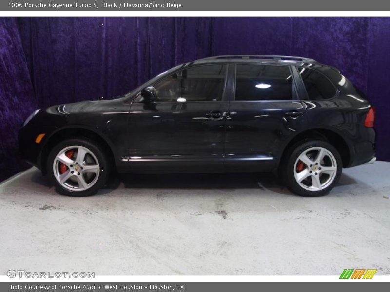 Black / Havanna/Sand Beige 2006 Porsche Cayenne Turbo S