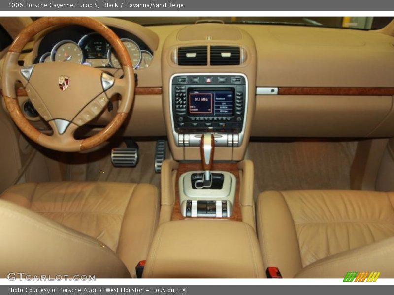 Black / Havanna/Sand Beige 2006 Porsche Cayenne Turbo S