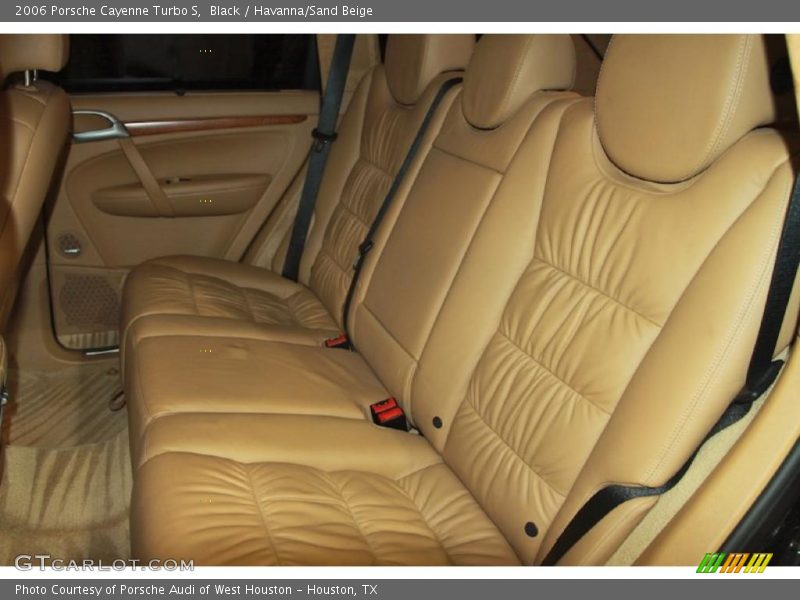 Black / Havanna/Sand Beige 2006 Porsche Cayenne Turbo S