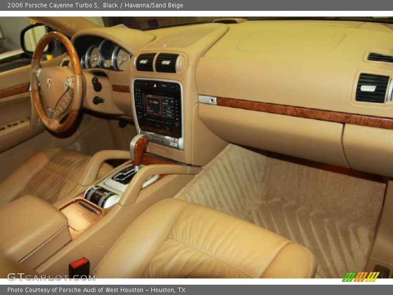 Black / Havanna/Sand Beige 2006 Porsche Cayenne Turbo S
