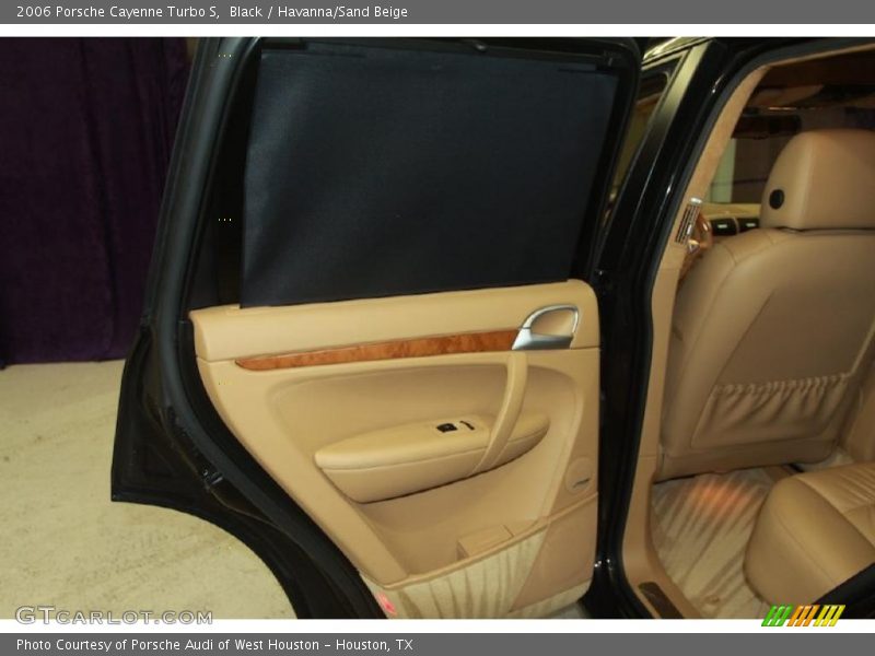Black / Havanna/Sand Beige 2006 Porsche Cayenne Turbo S