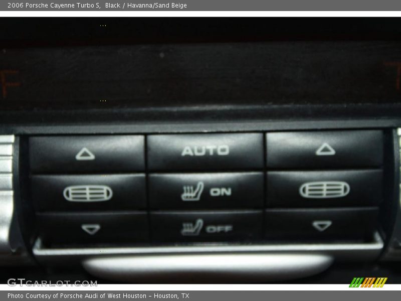 Black / Havanna/Sand Beige 2006 Porsche Cayenne Turbo S