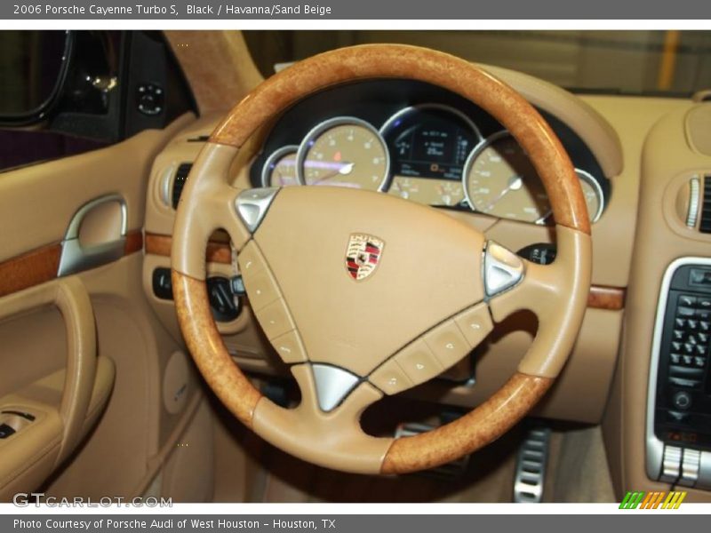 Black / Havanna/Sand Beige 2006 Porsche Cayenne Turbo S