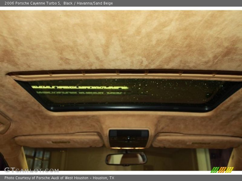Black / Havanna/Sand Beige 2006 Porsche Cayenne Turbo S