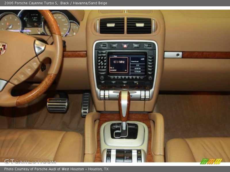 Black / Havanna/Sand Beige 2006 Porsche Cayenne Turbo S