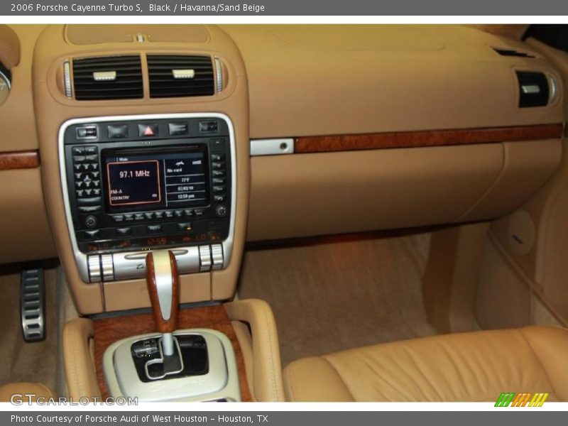 Black / Havanna/Sand Beige 2006 Porsche Cayenne Turbo S