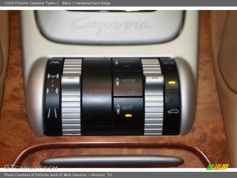 Black / Havanna/Sand Beige 2006 Porsche Cayenne Turbo S