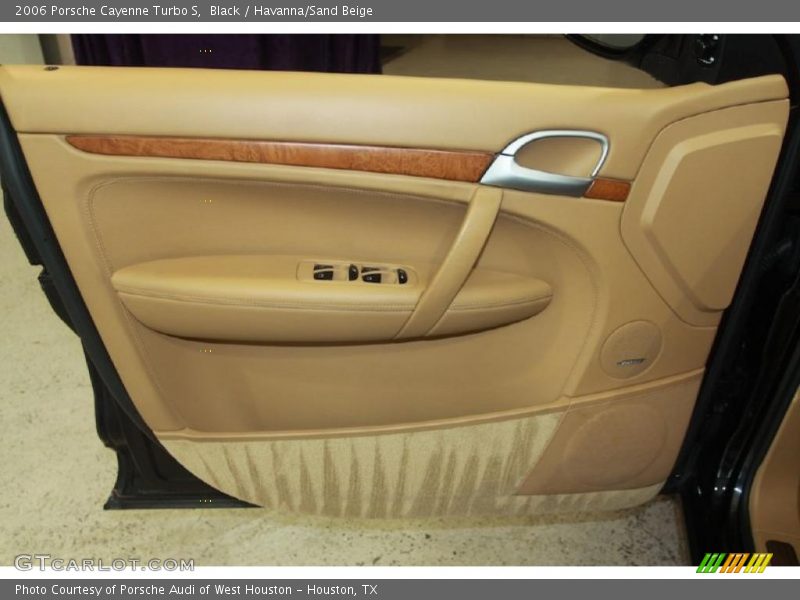 Black / Havanna/Sand Beige 2006 Porsche Cayenne Turbo S
