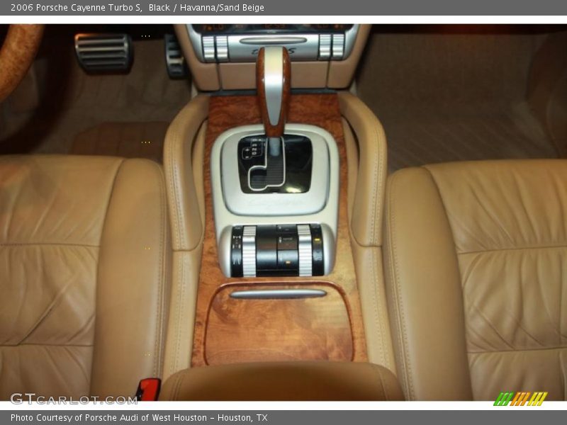 Black / Havanna/Sand Beige 2006 Porsche Cayenne Turbo S