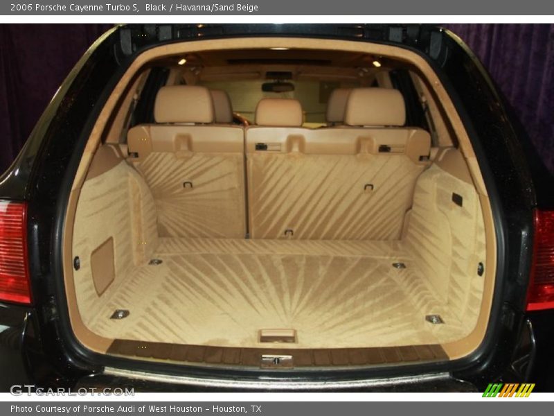 Black / Havanna/Sand Beige 2006 Porsche Cayenne Turbo S