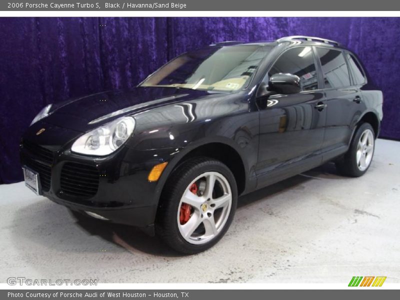 Black / Havanna/Sand Beige 2006 Porsche Cayenne Turbo S