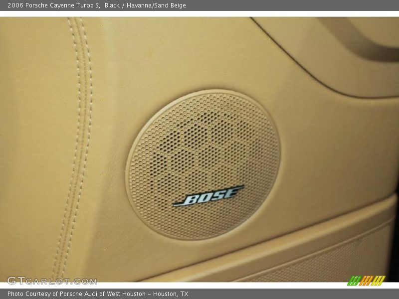 Black / Havanna/Sand Beige 2006 Porsche Cayenne Turbo S