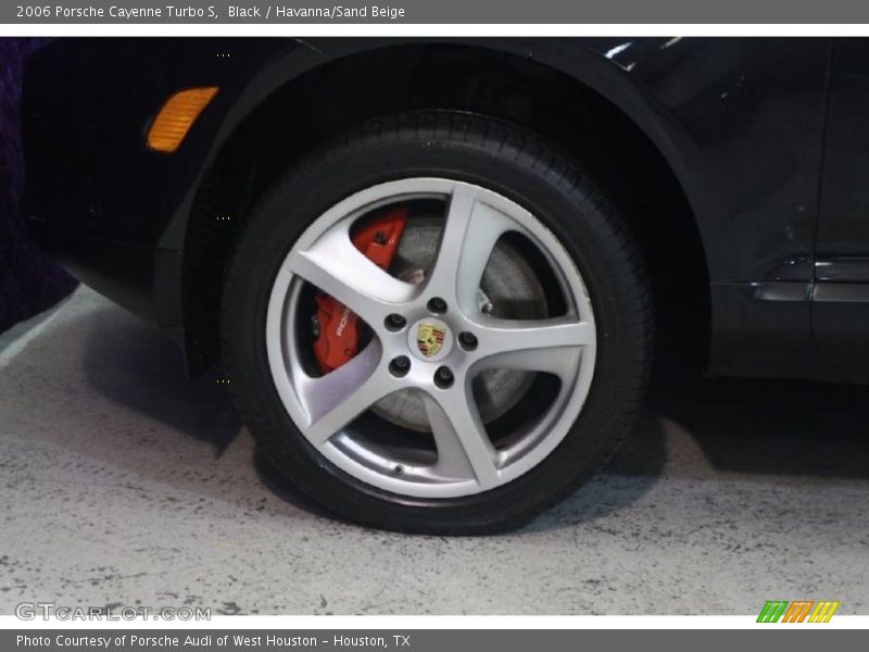 Black / Havanna/Sand Beige 2006 Porsche Cayenne Turbo S