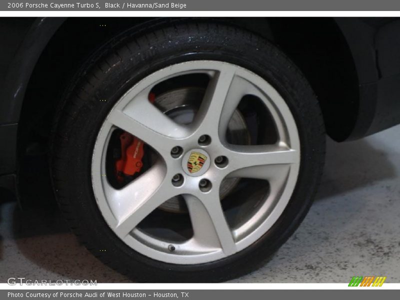 Black / Havanna/Sand Beige 2006 Porsche Cayenne Turbo S