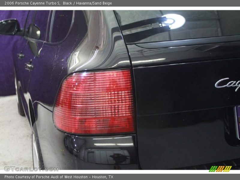 Black / Havanna/Sand Beige 2006 Porsche Cayenne Turbo S