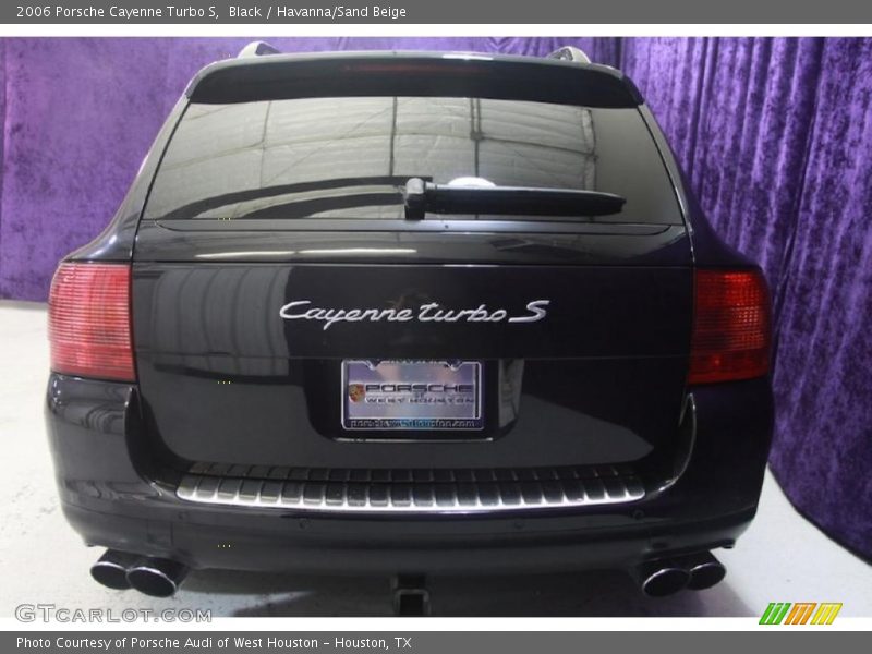 Black / Havanna/Sand Beige 2006 Porsche Cayenne Turbo S