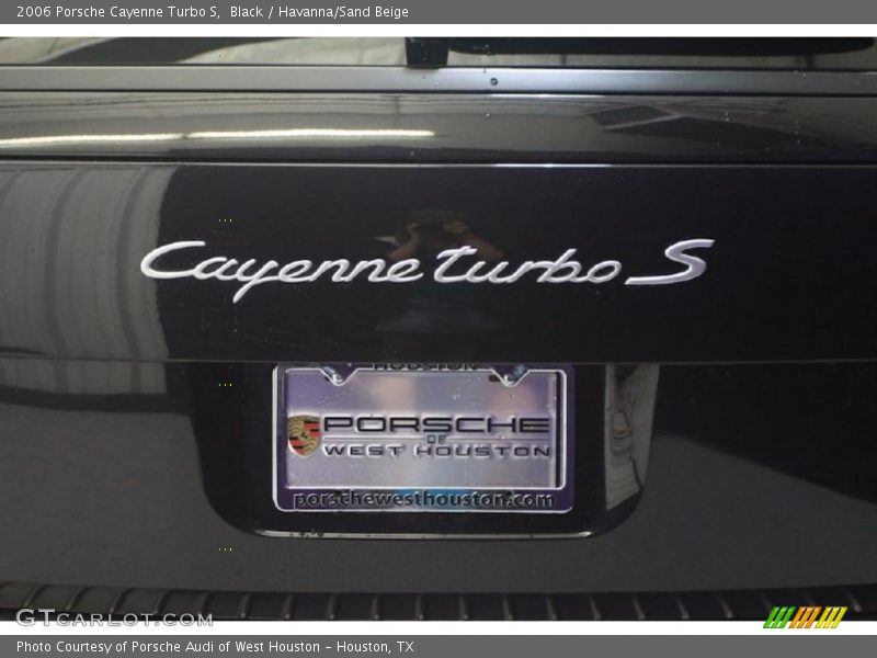 Black / Havanna/Sand Beige 2006 Porsche Cayenne Turbo S