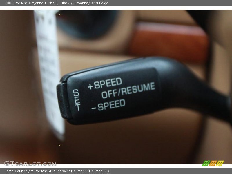 Black / Havanna/Sand Beige 2006 Porsche Cayenne Turbo S