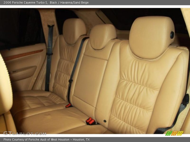 Black / Havanna/Sand Beige 2006 Porsche Cayenne Turbo S