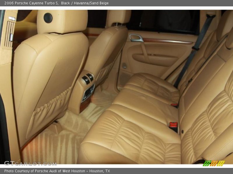 Black / Havanna/Sand Beige 2006 Porsche Cayenne Turbo S
