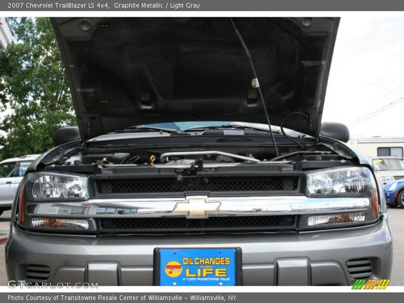 Graphite Metallic / Light Gray 2007 Chevrolet TrailBlazer LS 4x4
