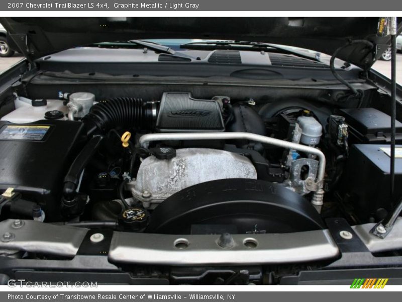Graphite Metallic / Light Gray 2007 Chevrolet TrailBlazer LS 4x4
