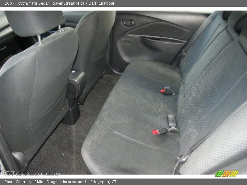 Silver Streak Mica / Dark Charcoal 2007 Toyota Yaris Sedan
