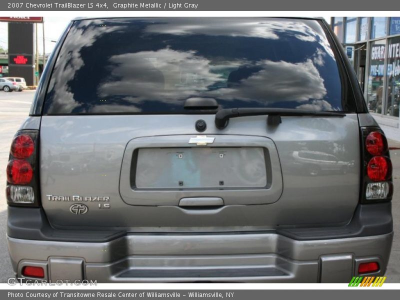 Graphite Metallic / Light Gray 2007 Chevrolet TrailBlazer LS 4x4