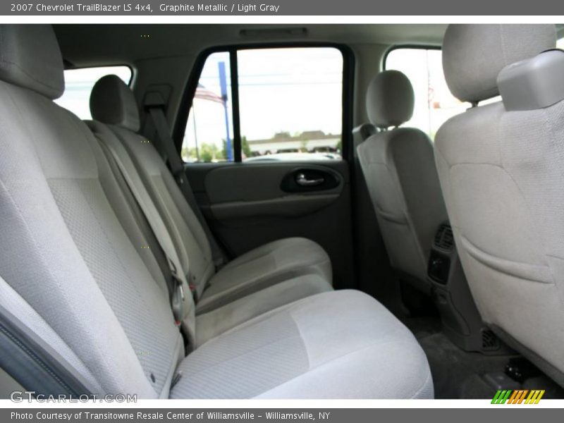 Graphite Metallic / Light Gray 2007 Chevrolet TrailBlazer LS 4x4