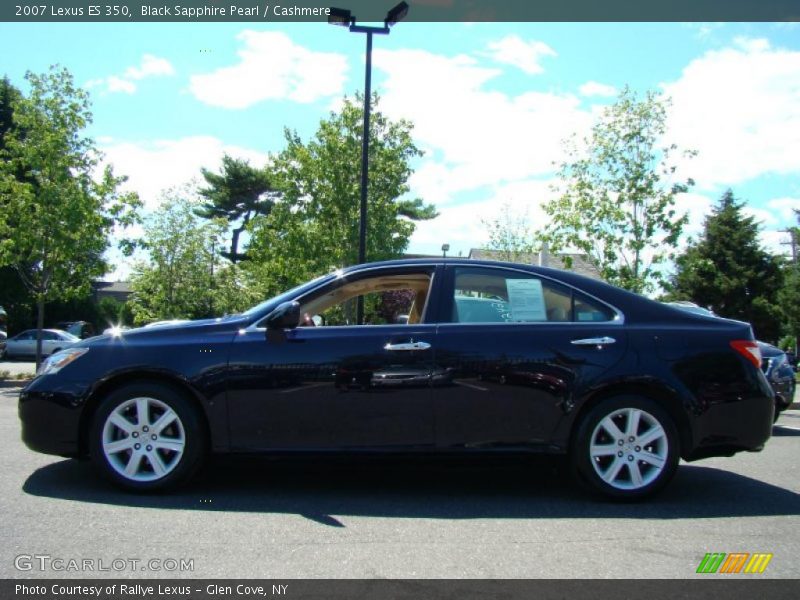 Black Sapphire Pearl / Cashmere 2007 Lexus ES 350