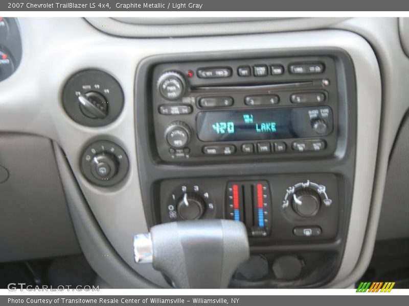 Graphite Metallic / Light Gray 2007 Chevrolet TrailBlazer LS 4x4