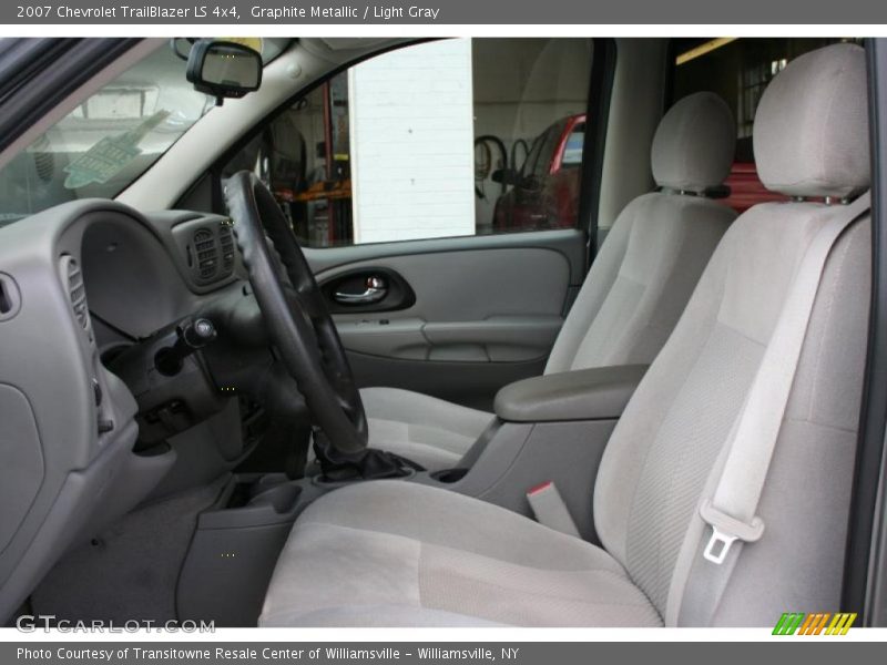 Graphite Metallic / Light Gray 2007 Chevrolet TrailBlazer LS 4x4