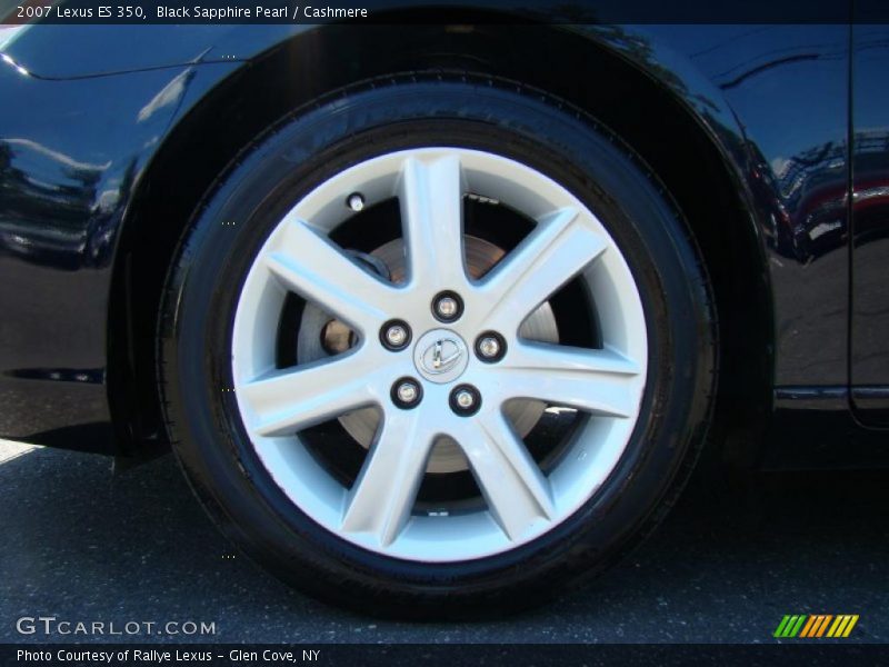 Black Sapphire Pearl / Cashmere 2007 Lexus ES 350