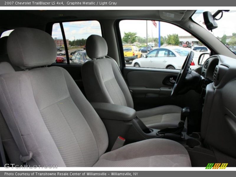 Graphite Metallic / Light Gray 2007 Chevrolet TrailBlazer LS 4x4