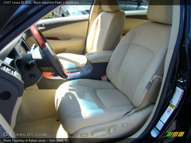 Black Sapphire Pearl / Cashmere 2007 Lexus ES 350