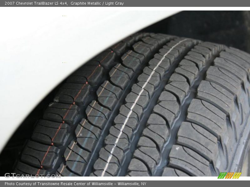 Graphite Metallic / Light Gray 2007 Chevrolet TrailBlazer LS 4x4